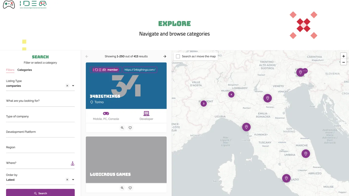 Games in Italy – screenshot 1